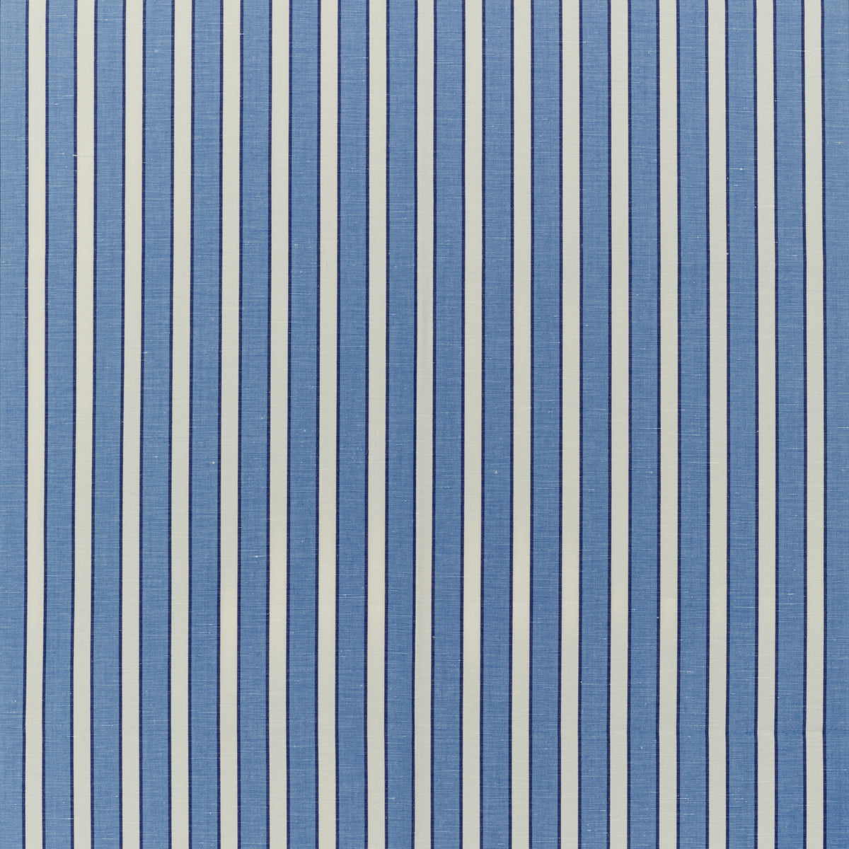 Rouen Stripe Fabric by Brunschwig & Fils in Blue