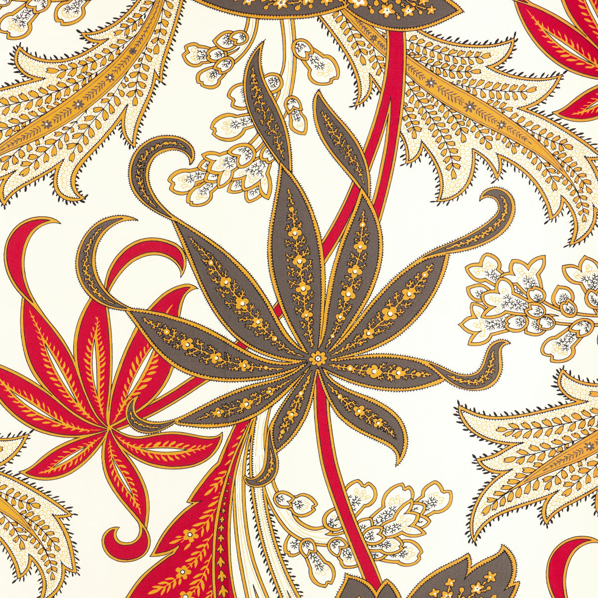 Louisianne Fabric by Brunschwig & Fils in Rouge