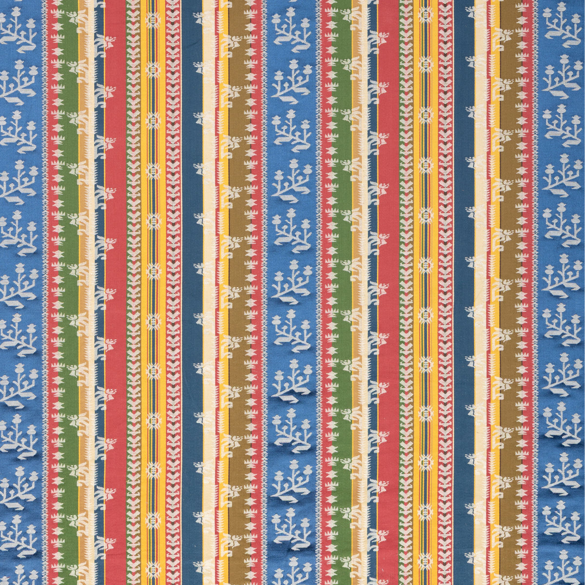 Kithira Weave Fabric by Brunschwig & Fils in Multi