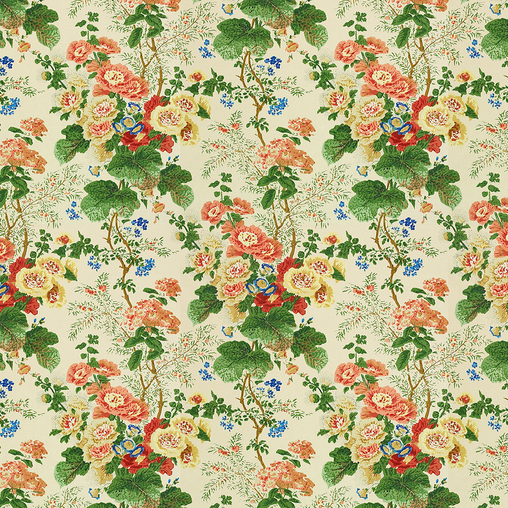 Althea Print Fabric by Lee Jofa in Pop/S/B