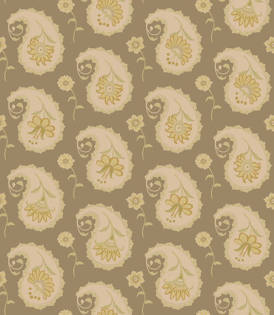 Albert Wallpaper by Betsy Textiles in Toast