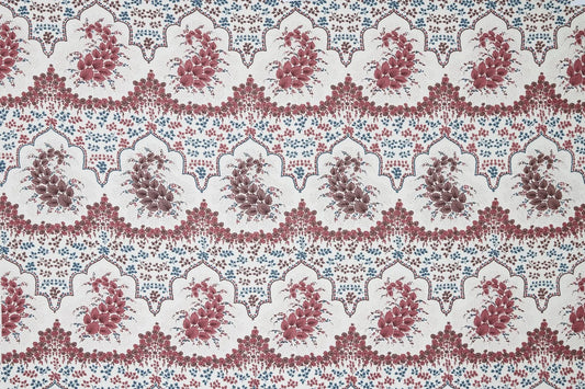 Alhambra Fabric by Alice Sergeant in Plum
