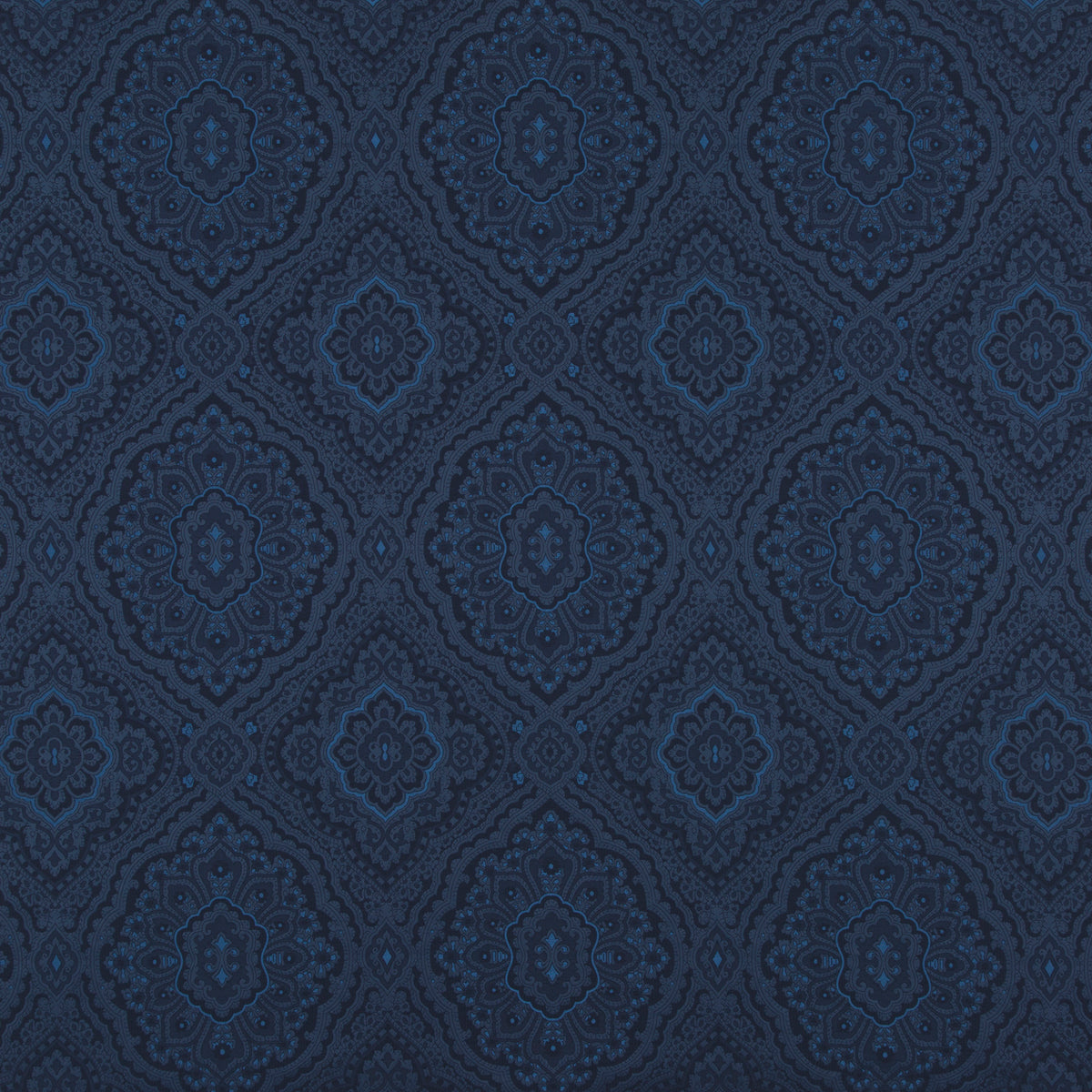 Edessa Fabric by G P & J Baker in Indigo