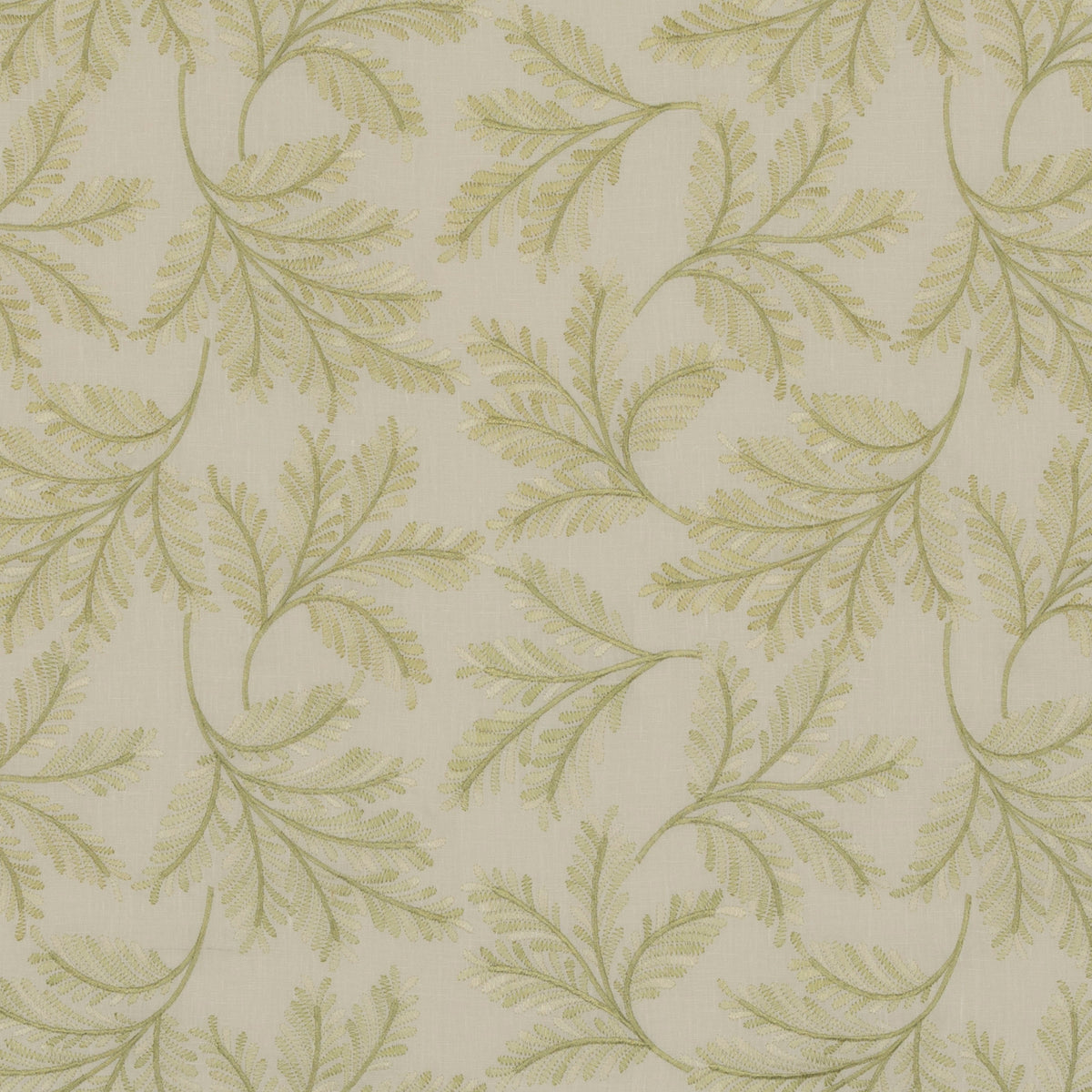 Chelsea Fern Fabric by G P & J Baker in Spring Green