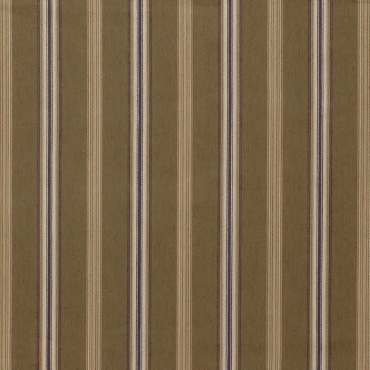 Canfield Stripe Fabric by Lee Jofa in Mink