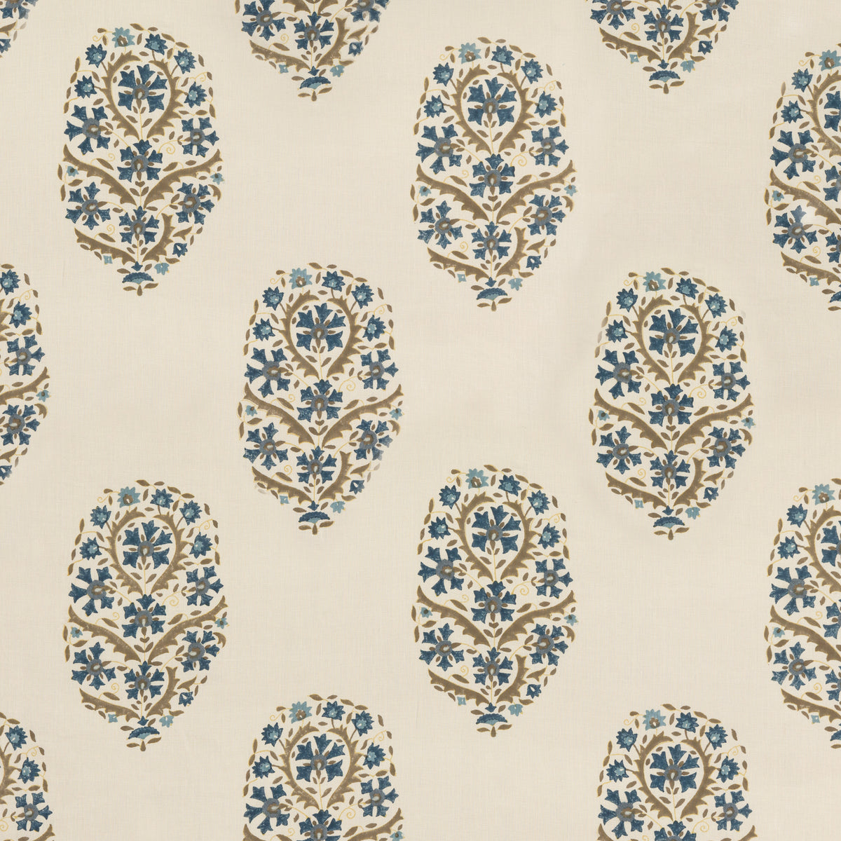 Aydon Fabric by G P & J Baker in Indigo
