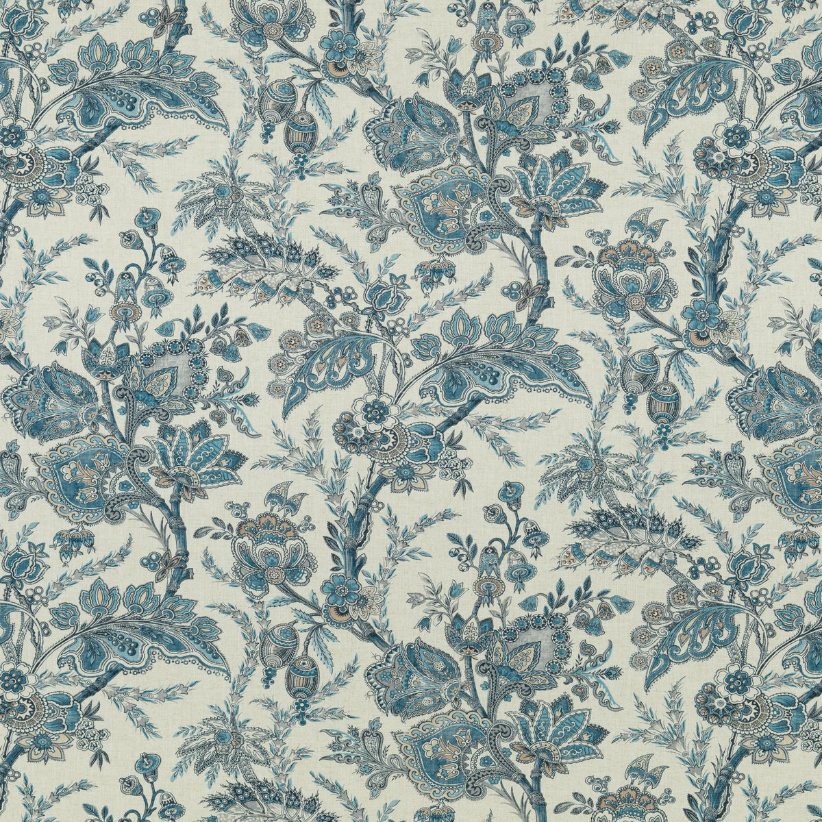 Jewel Indienne Fabric by G P & J Baker, additional view