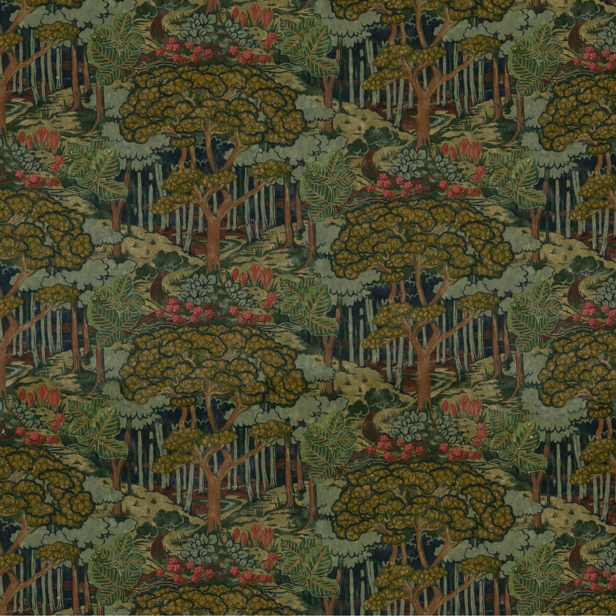 Ruskin Velvet Fabric by G P & J Baker in Emerald
