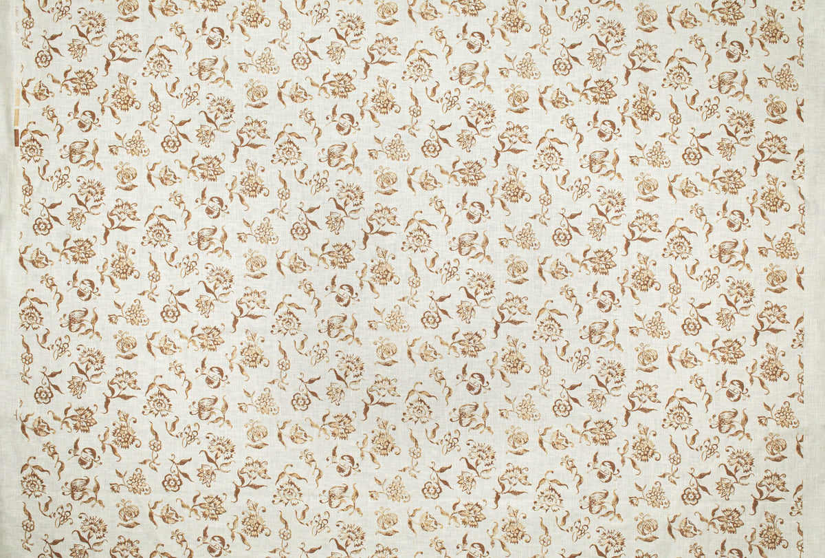 Candia Fabric by Carolina Irving in Brown