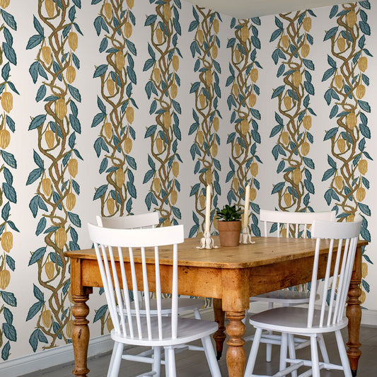 Cacao Wallpaper by Ferrick Mason in Bourbon