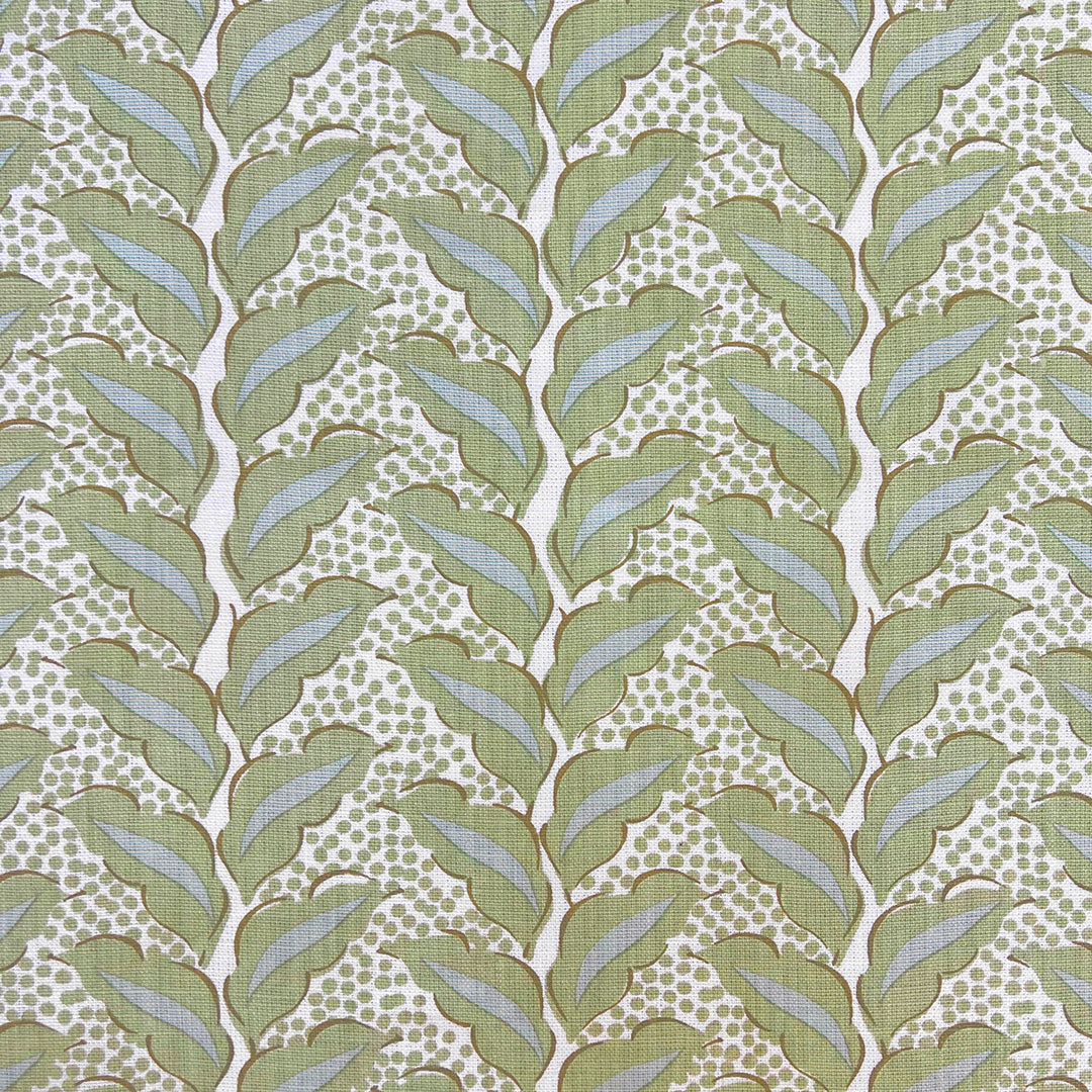 Cassis Fabric by Serena Dugan in Celadon