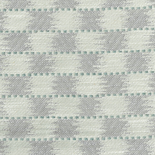 Chequers Fabric by Titley & Marr in Stone
