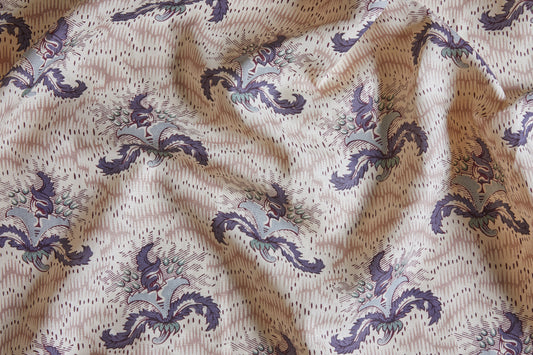 Daphne Fabric by Flora Soames in Rose and Violet