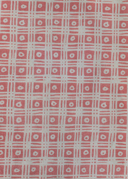 Eleco Fabric by Titley & Marr in Rose