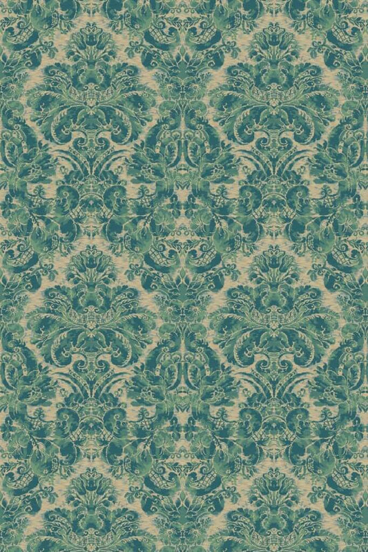 Medici Fabric by Gainsborough in Dark Green