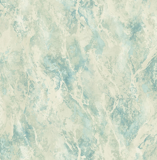Seabrook French Impressionist Paint Splatter Wallpaper - Green