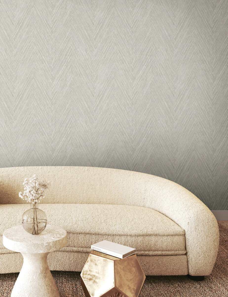 Thatched Chevron Wallpaper