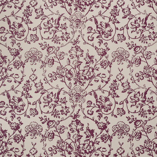 Enid's Ramble Wallpaper by Flora Soames in Plum