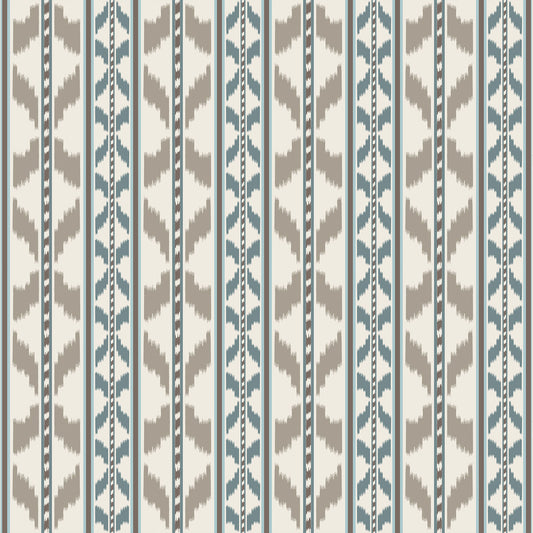 Cala Petita Fabric by Gaston y Daniela in Piedra Azul