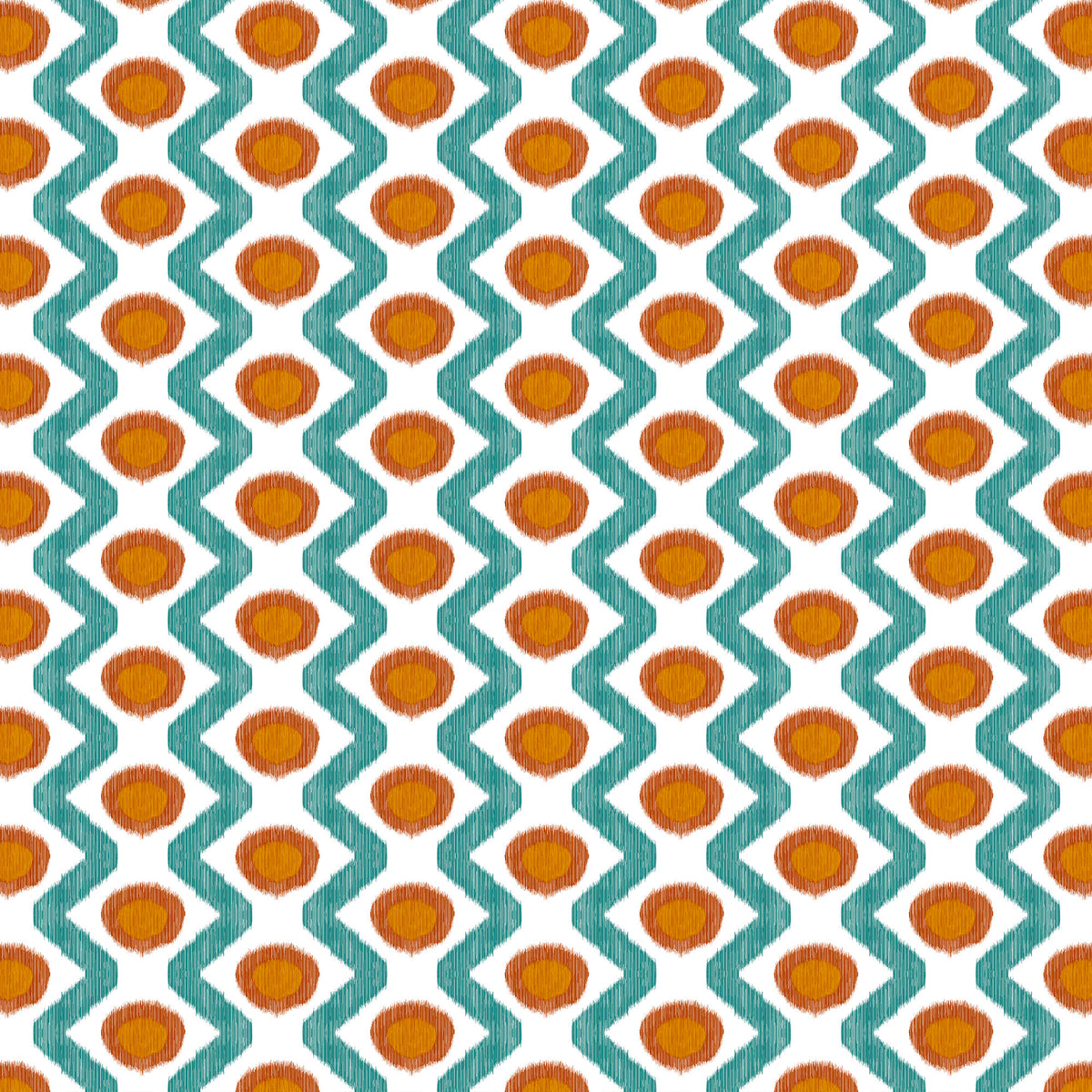 Cala Marsal Fabric by Gaston y Daniela in Turquesa Teja
