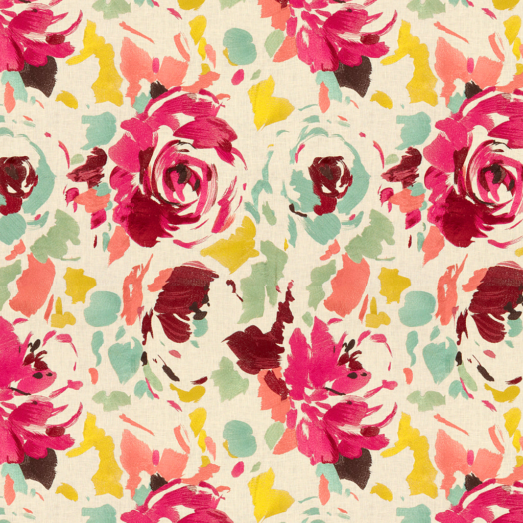 Kalos Emb Fabric by Lee Jofa Modern in Pink/Sage