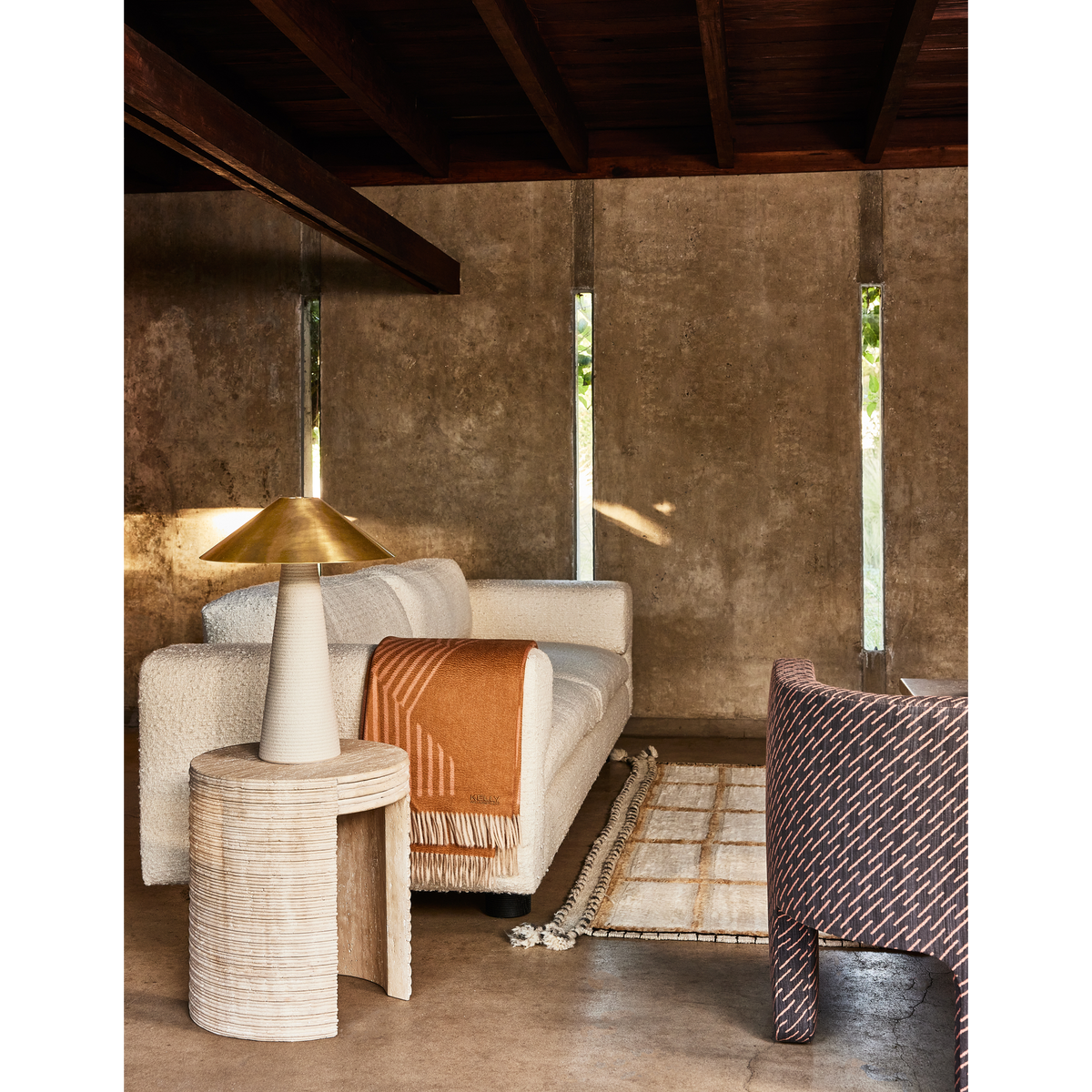 Esker Weave - Sorbet/Stone