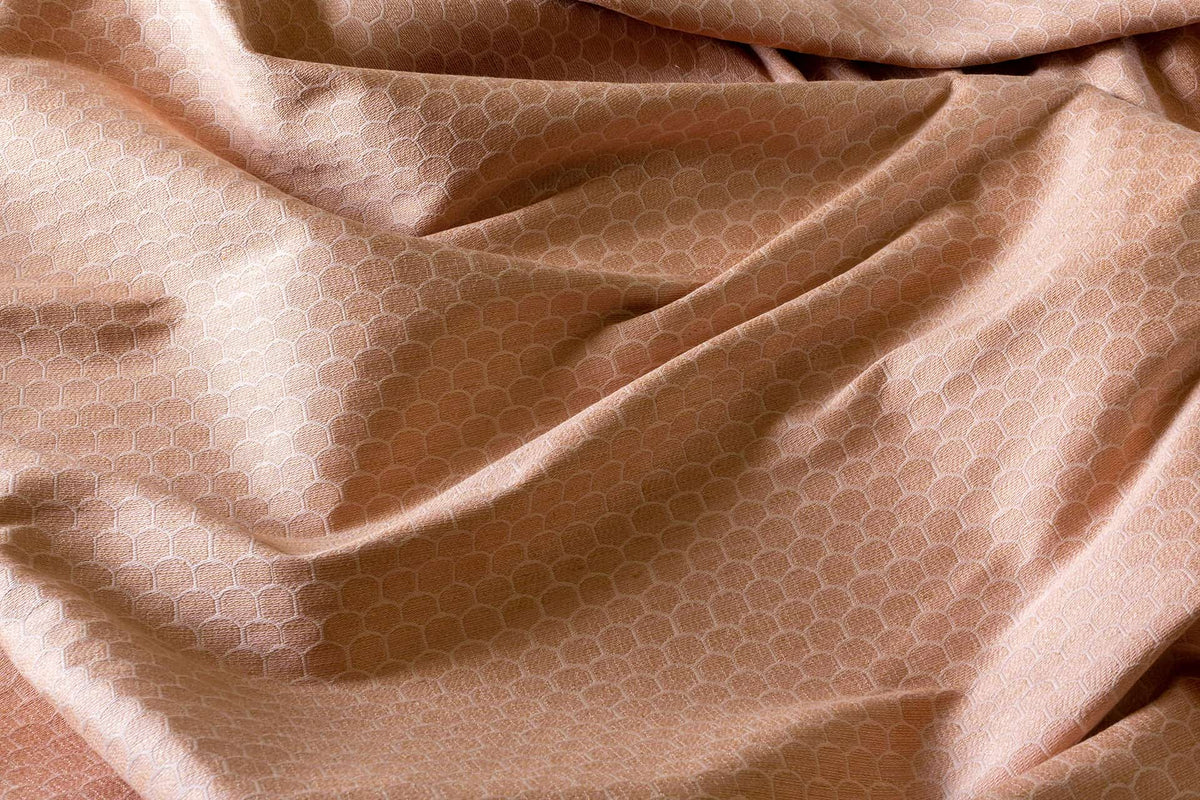 Honeycomb Fabric by Flora Soames in Blush