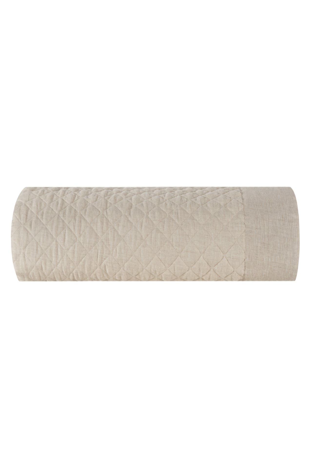 Hudson Linen Quilted Coverlet