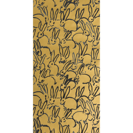 Hutch Wallpaper by Lee Jofa Modern in Gold