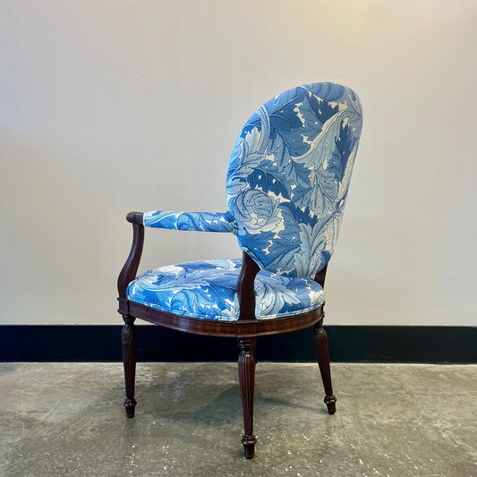 French Louis XVI Style Fauteuil Chair