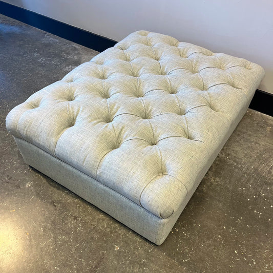 Oversized Tufted Ottoman