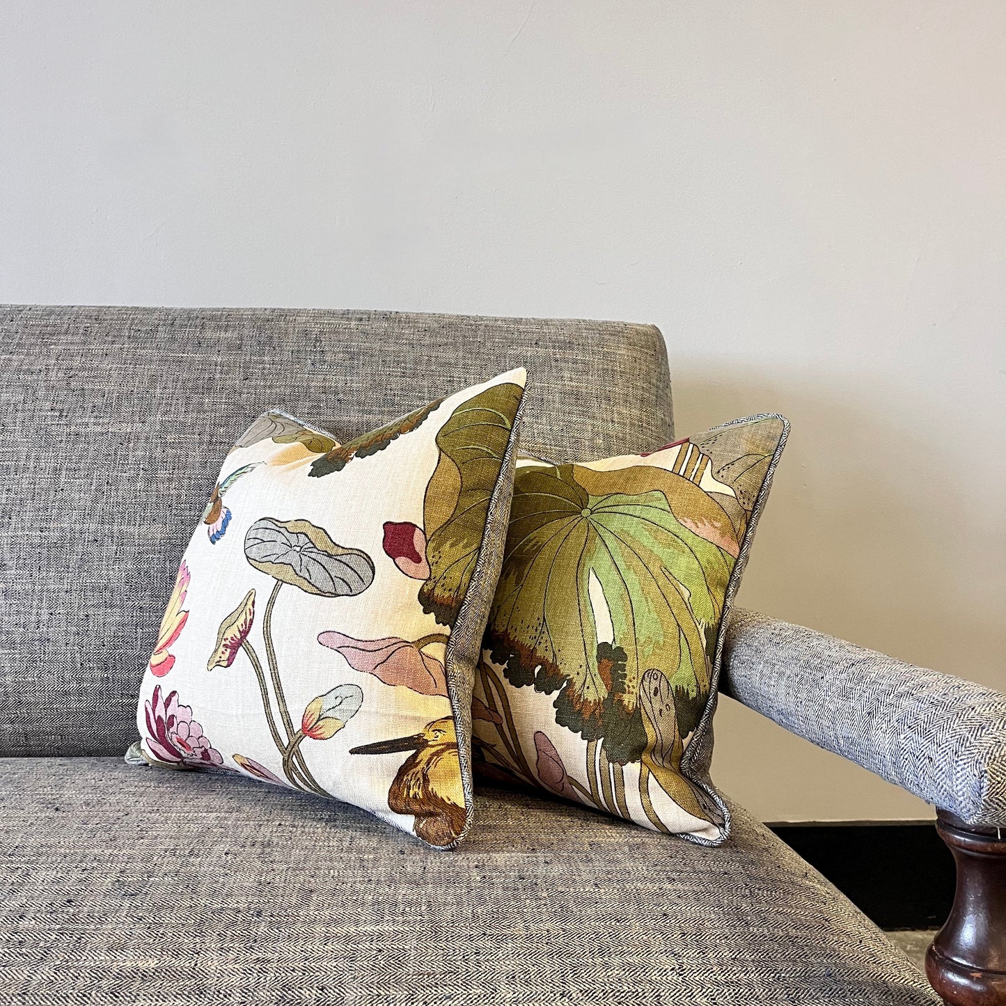 Nympheus Biscuit Throw Pillow
