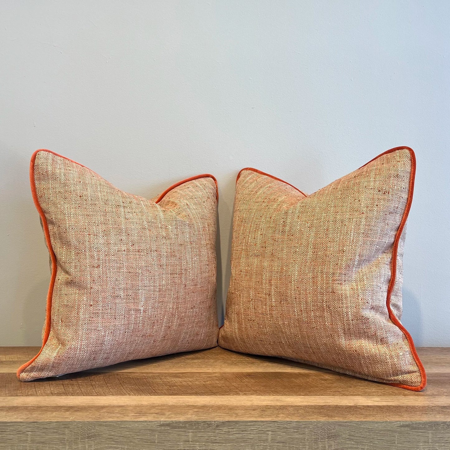 Ginger Orange Throw Pillow