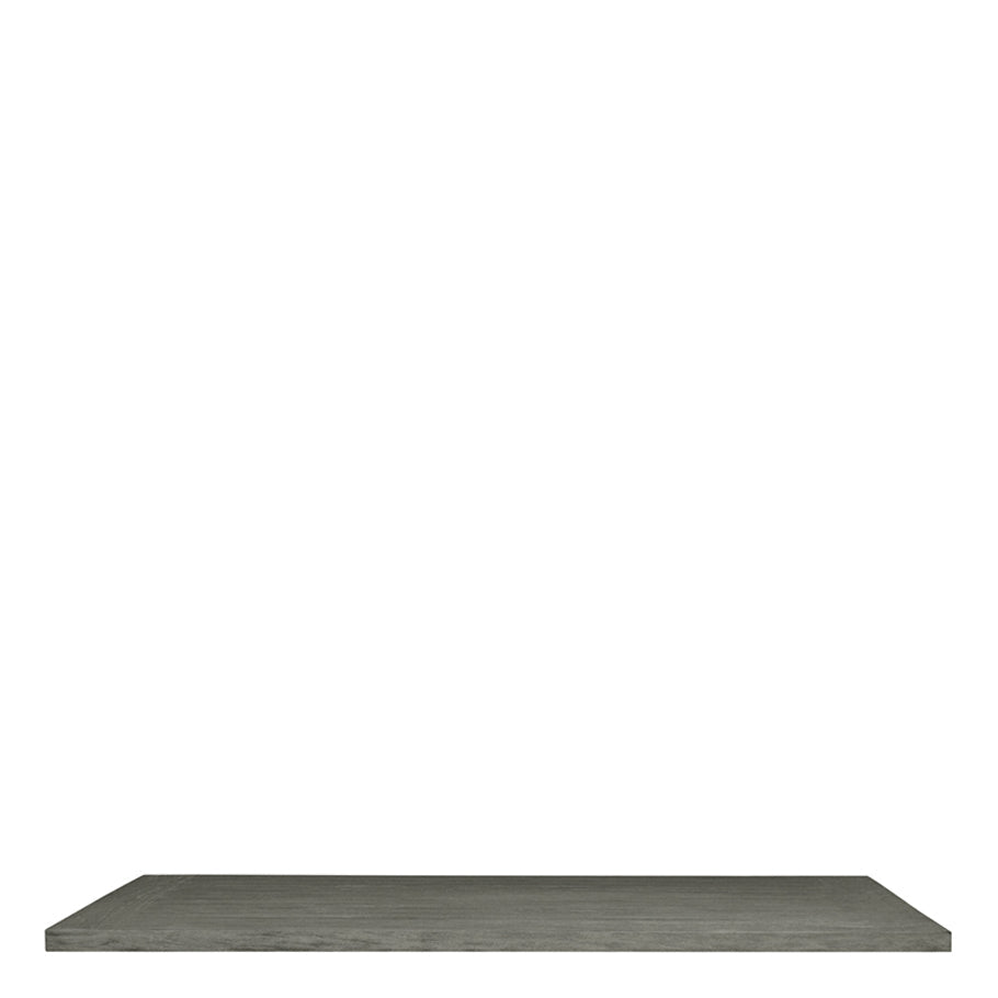 JANUSCAFÉ Teak Top Square 36 with Umbrella Hole by JANUS et Cie in Weathered