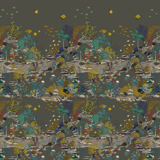 Underwater Jungle Wallpaper by Josephine Munsey in 02