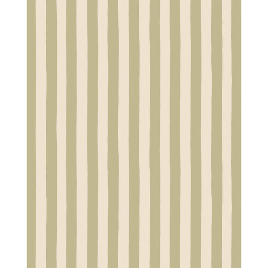 Medium Hand Painted Stripe Wallpaper by Josephine Munsey in 01