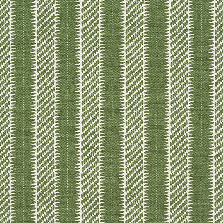 Pont Stripe Fabric by Jasper in Green