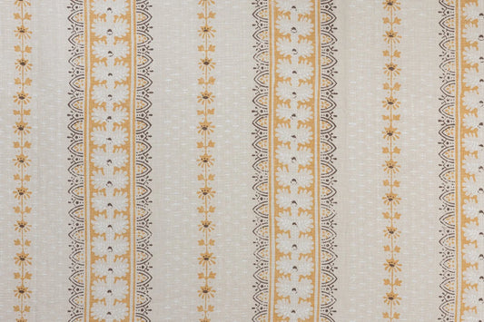 Jasper Fabric by Alice Sergeant in Caramel
