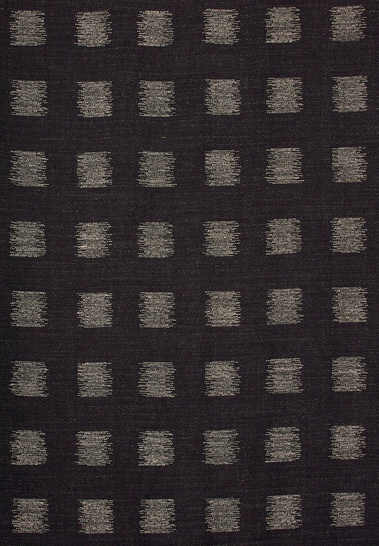 Luberon Fabric by James Malone in Noir (04)