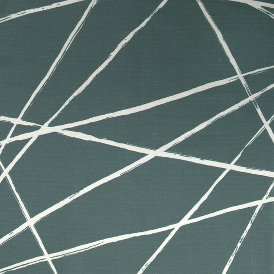 Lines Fabric by Titley & Marr in Teal