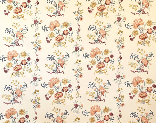 Lucy’s Garden Fabric by Alice Sergeant in Antique Cream