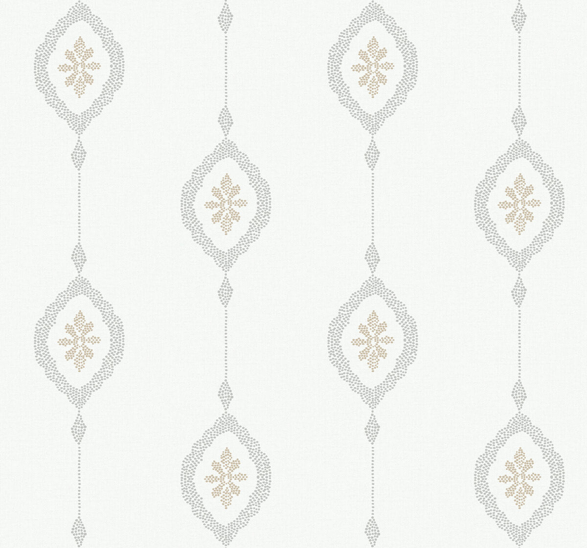 Seabrook Beach House Sand Dollar Stripe Wallpaper - Sand Dunes