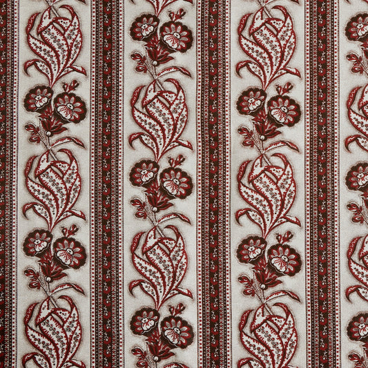 Katalina Fabric by Meredith Ellis in Red Espresso