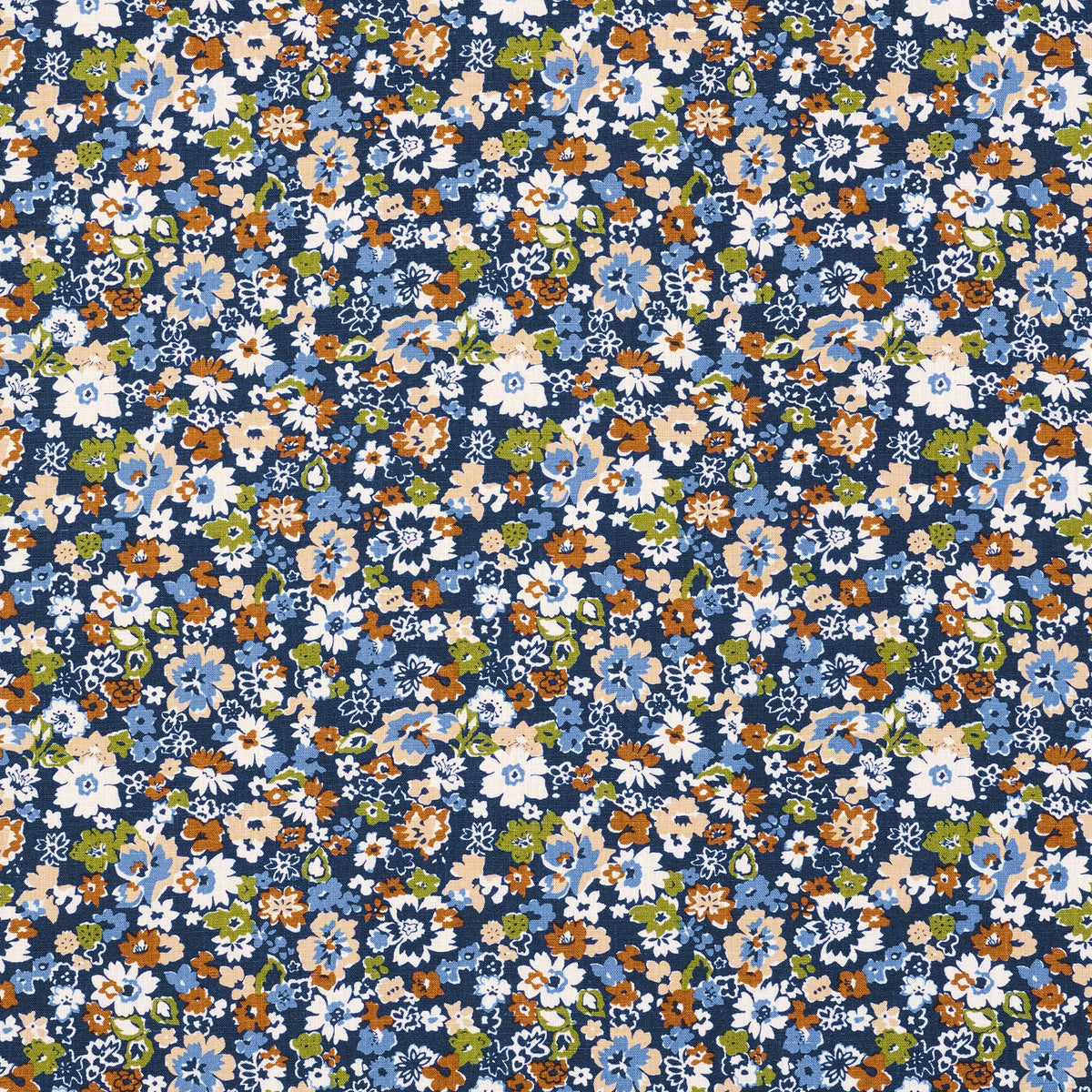 Mila Fabric by Décors Barbares in Blue