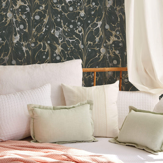 Marbled Endpaper Wallpaper
