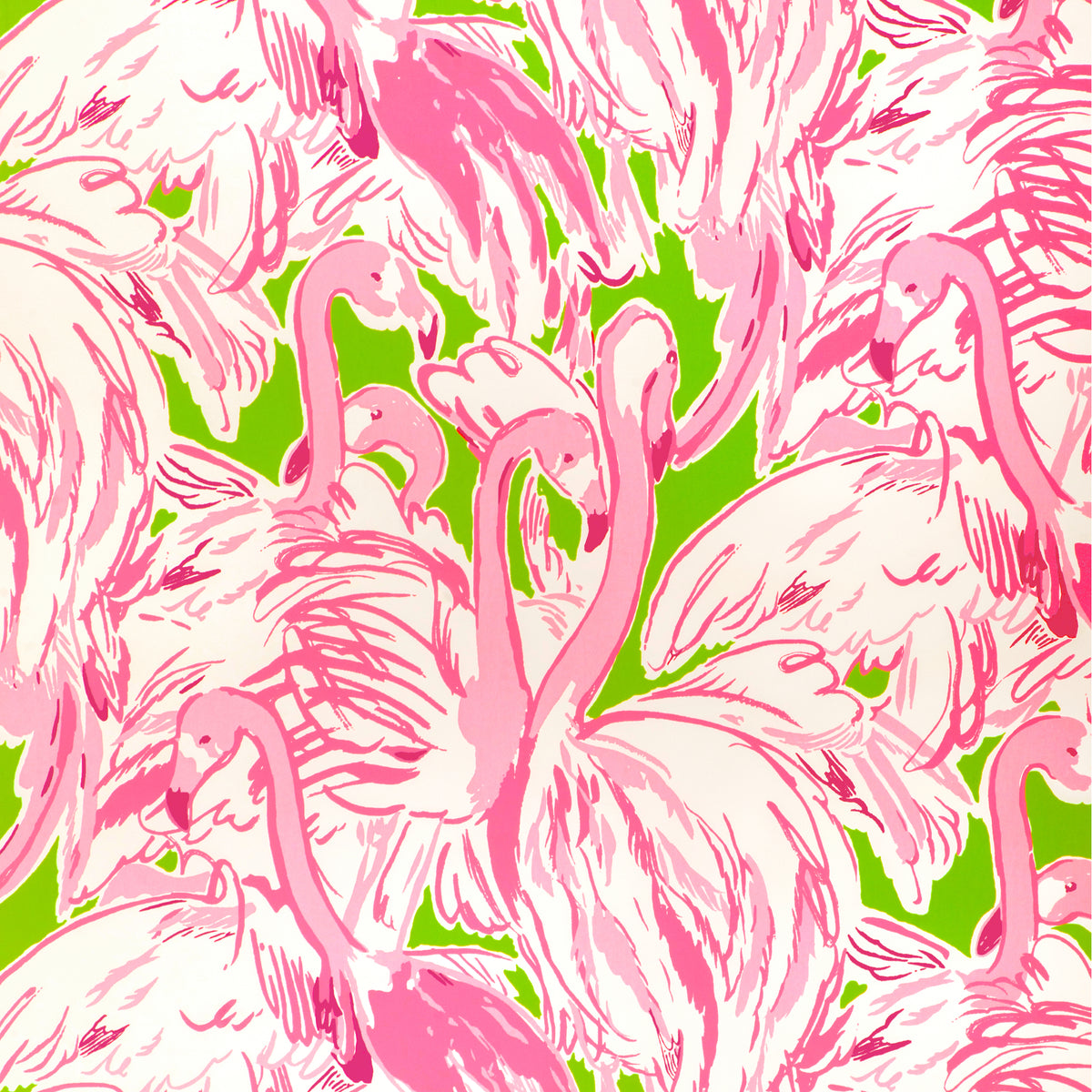 Pink Colony Wp - Green/Pink