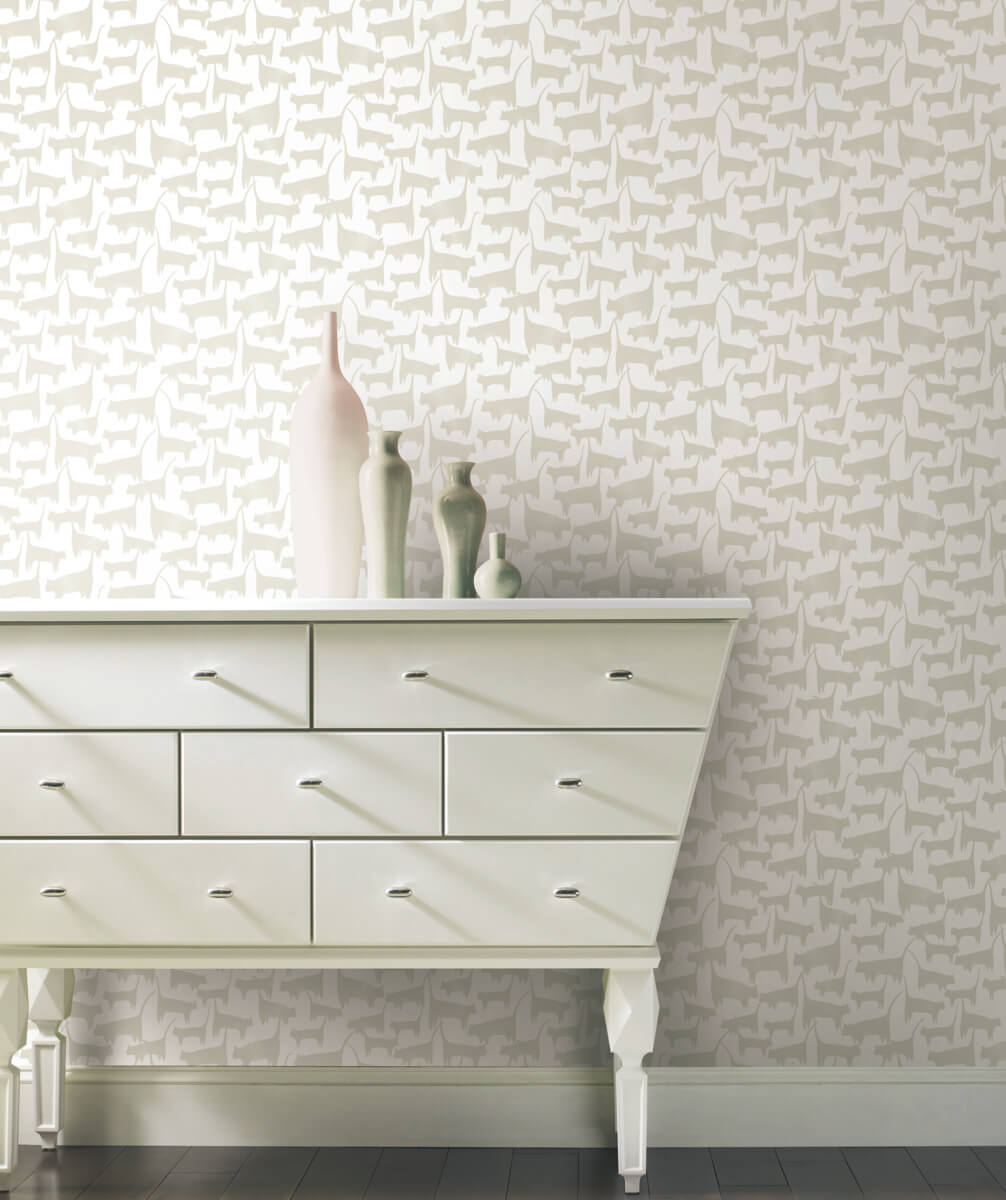 Cat Tails Peel & Stick Wallpaper