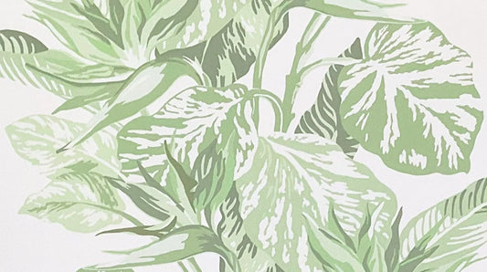 Paradise Wallpaper by Betsy Textiles in Grass