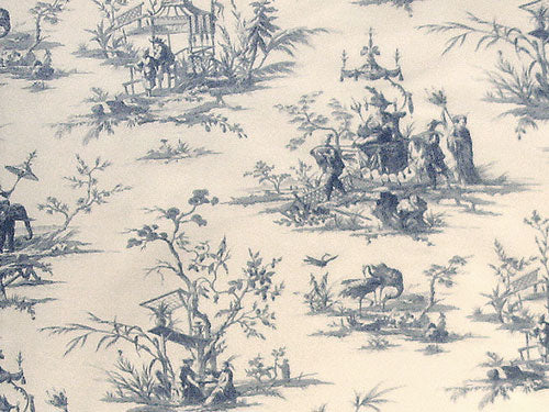 Pavilion Fabric by Titley & Marr in Indigo