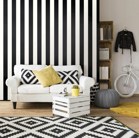Awning Stripe Peel & Stick Wallpaper